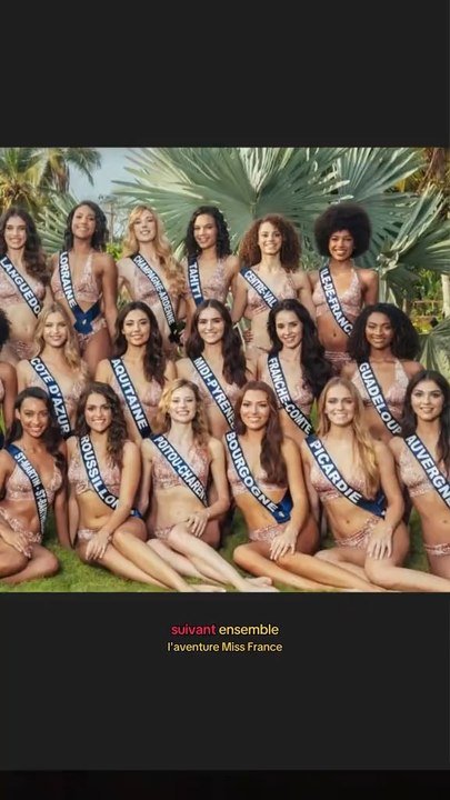 Déjeuner officiel pour les candidates à Miss France 2025