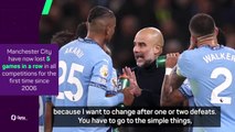 Guardiola determined not to change despite Man City's thrashing by Tottenham