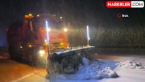 Ilgaz Dağı'nda Kar Yağışı Trafiği Kilitledi