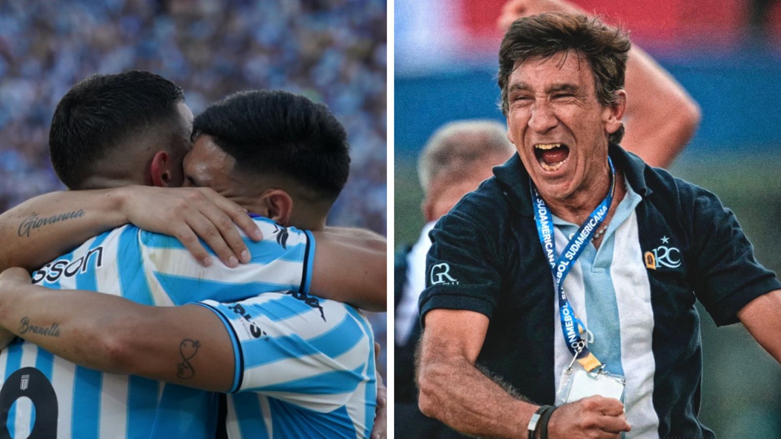 This is how the #Racing fans exploded after winning the #Sudamericana