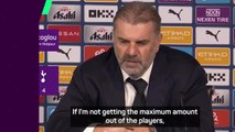 Postecoglou admits he 'backed' Maddison to have a 'big game'