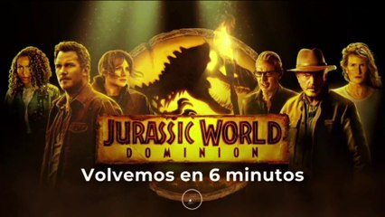 Cine Cinco Estrellas (Cortinilla 6 minutos Jurassic World Dominion) | Estreno TV Tele 5 | 23-11-2024.