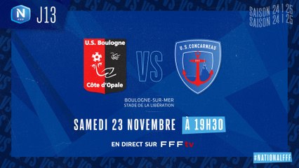J13 I US Boulogne CO – US Concarneau (2-1)