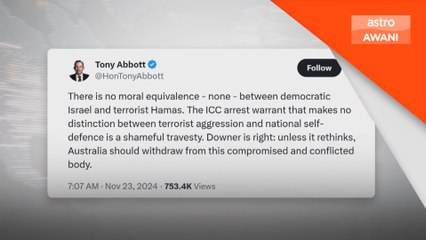 Bekas PM Australia kecewa, seru negara keluar dari ICC