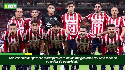 Comisión Disciplinaria abre investigación contra Chivas por incidentes en el Akron