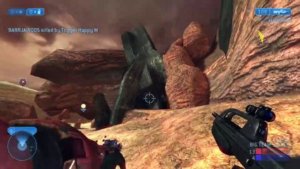 Halo 2 Classic Big Team - Big Team Slayer on Burial Mounds Multiplayer Gameplay