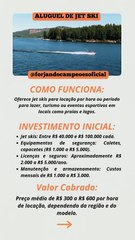 IDEIA PARA UM NEGÓCIO | ALUGUEL DE JET SKI