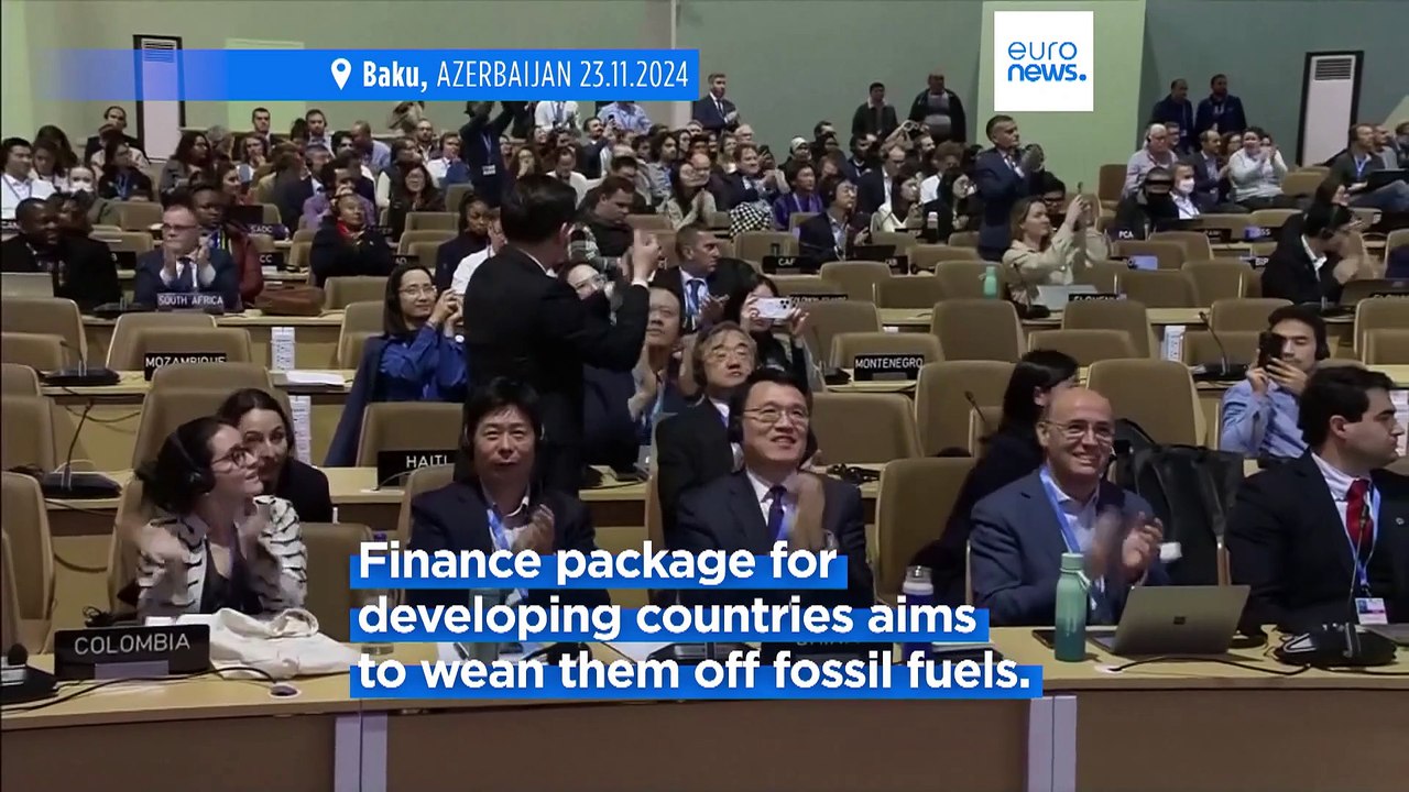 COP29: Summit ends with $300bn a year climate finance deal for developing nations