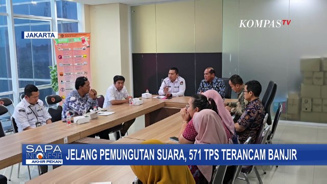 KPU dan BPBD Kerja Sama Siapkan Mitigasi di 571 TPS Rawan Banjir di Jakarta | SERIAL PILKADA