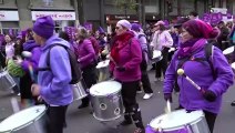 Thousands march in France to condemn violence against women