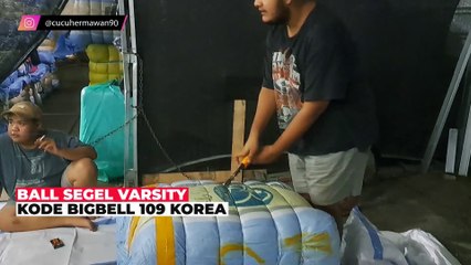 BONGKAR BALL VARSITY KODE BIGBELL 109 KOREA - Ball Segel Thrifting Import