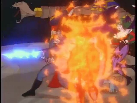 Darkstalkers 08 Aliens Keep Out, based on the Capcom fighting game Darkstalkers: The Night Warriors., Germ Wars, animation、 アニメーション カプコン　ゲーム