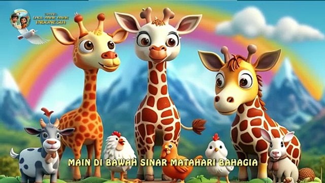 Lagu Anak Indonesia - Jerapah Kecil Lucu