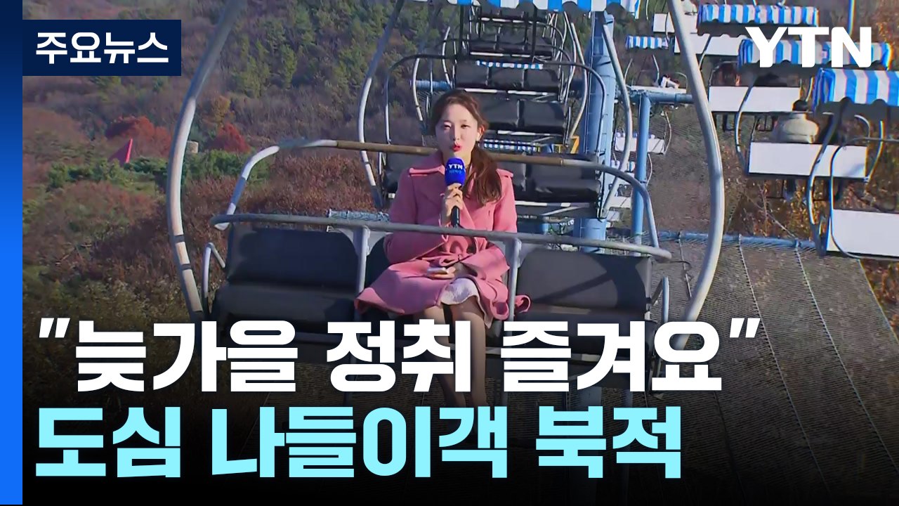 늦가을 대공원 나들이..."가을 정취 즐겨요" / YTN