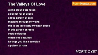 MORIS OYET - The Valleys Of Love