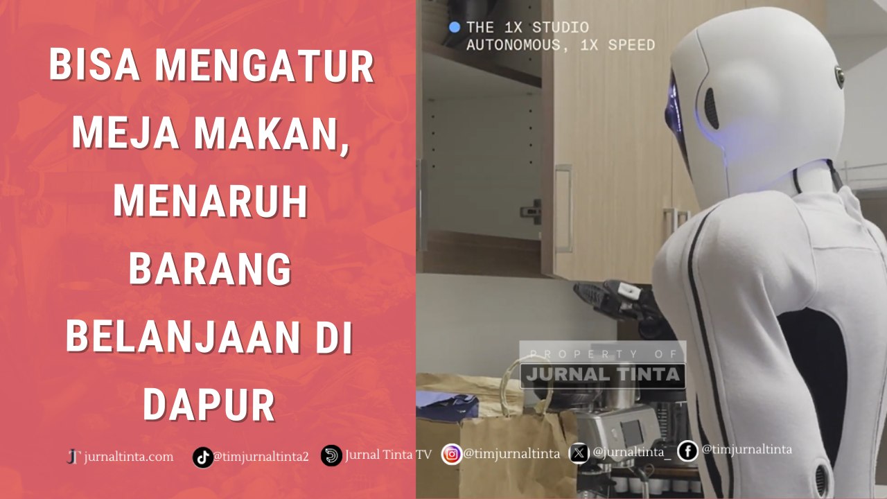 Robot Humanoid EVE Berhasil Membersihkan Meja Makan