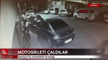 Esenyurt'ta motosiklet hırsızlığı