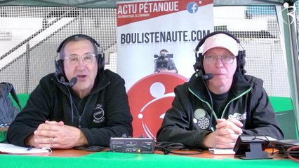 Quart et 1e demi-finale Tournoi international triplette : 65 ans de la Fédération Luxembourgeoise de Pétanque (2)