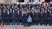 Yusuf Tekin, 81 ilden gelen öğretmenlerle Anıtkabir'i ziyaret etti