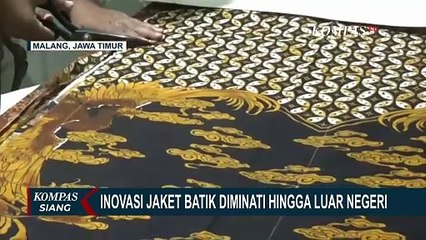 Kreasi Pemuda di Malang Buat Jaket Batik, Laku hingga ke Luar Negeri