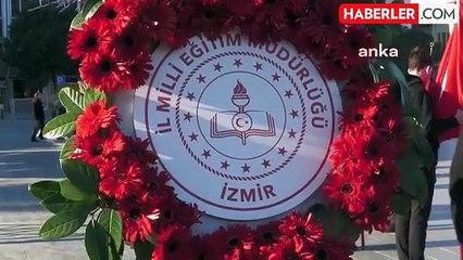 İzmir'de 24 Kasım Öğretmenler Günü Töreni