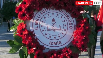 İzmir'de 24 Kasım Öğretmenler Günü Töreni