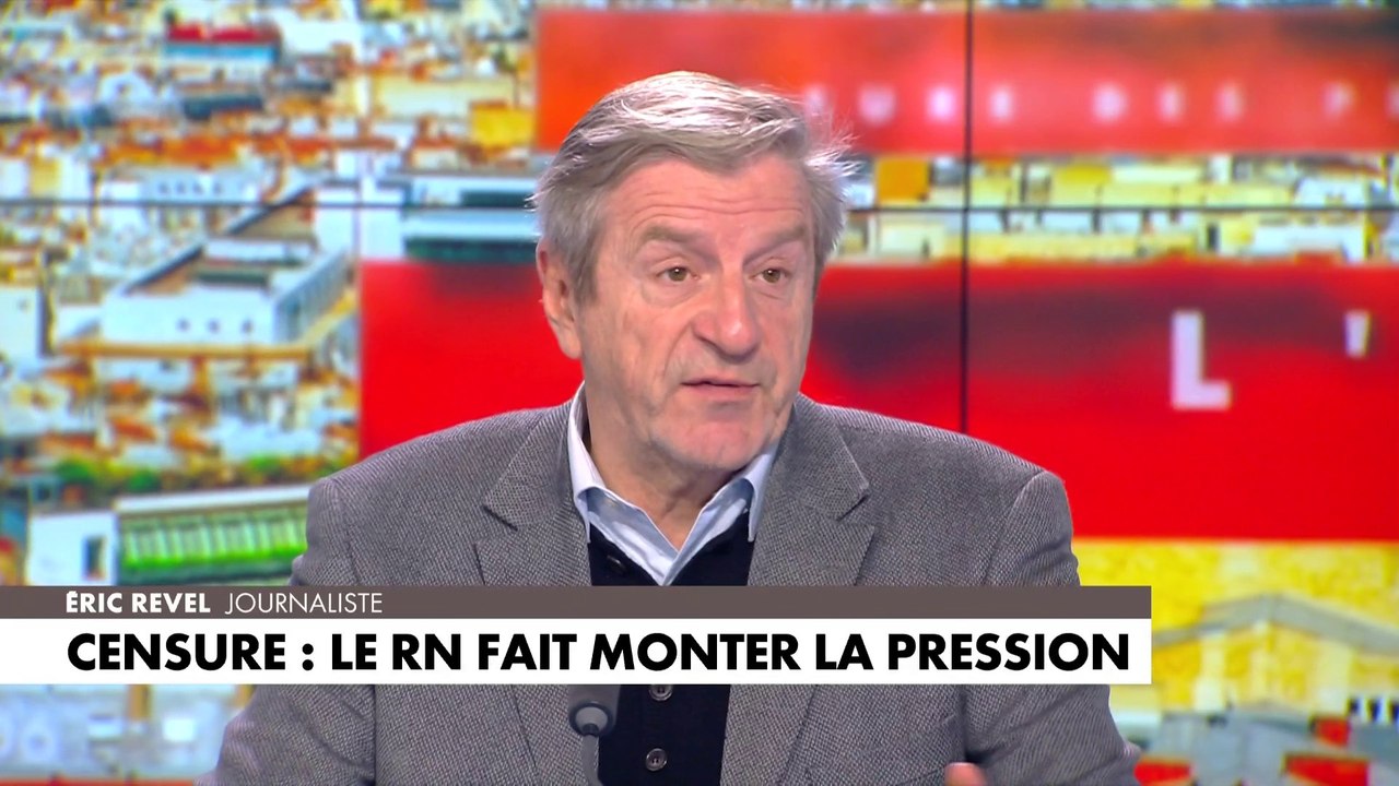 Eric Revel : «Nous ne sommes pas très loin d'une censure du gouvernement de Michel Barnier»