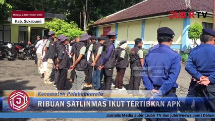 Masa Tenang Pilkada 2024, Pol PP Kabupaten Sukabumi Kerahkan Ribuan Satlinmas Tertibkan APK