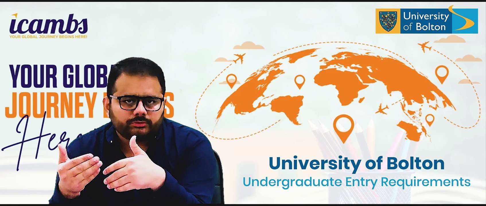 University of Bolton Undergraduate Entry Requirements 2025