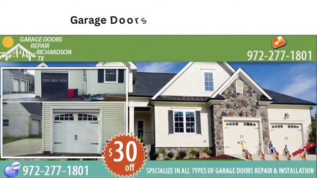 Garage Doors Repair Richardson 972-277-1801