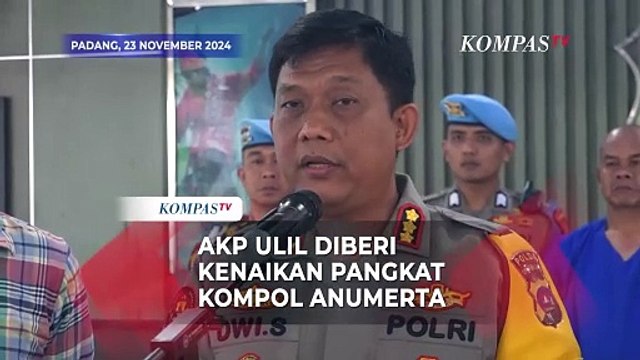 Polisi Tembak Polisi di Solok Selatan: AKP Ryanto Ulil Naik Pangkat
