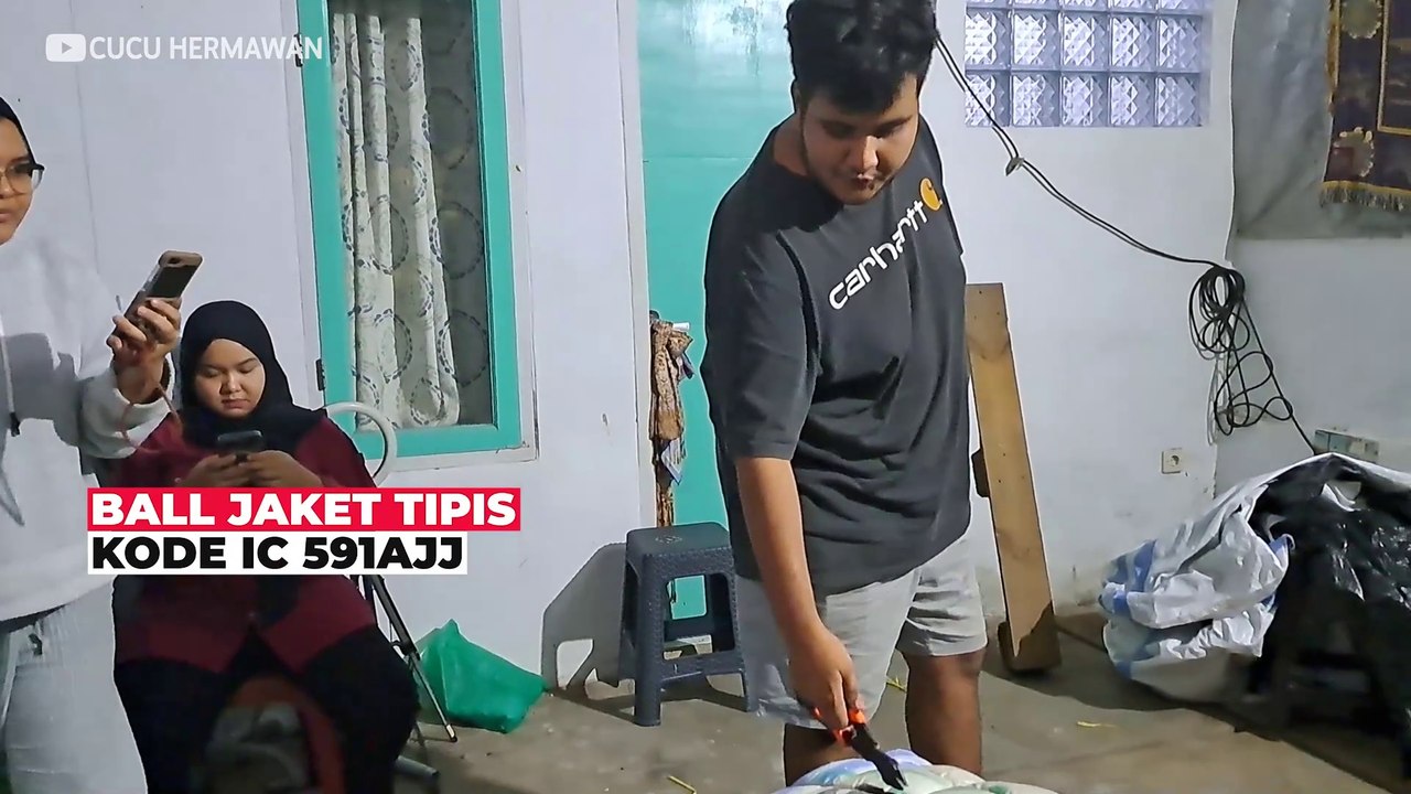 Bongkar Ball Jaket IC 591AJJ - Ball Segel Thrifting Import Korea #thrifting