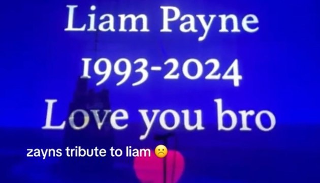 Zayn Malik pays tribute to Liam Payne at Leeds show
