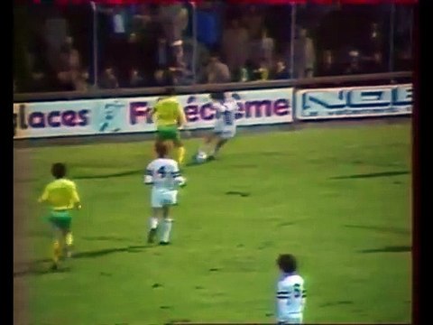 NANTES - NANCY - 1980 - SAISON 1980/1981 -