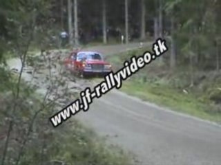 B.A rallye crash 2006