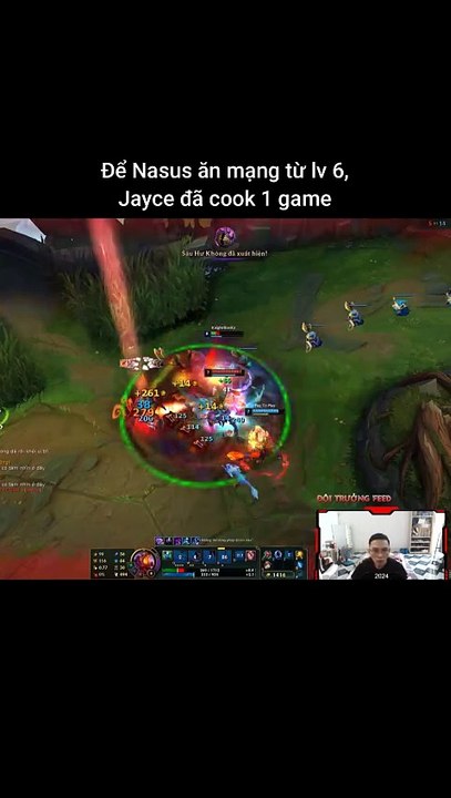Để Nasus ăn mạng từ lv6, Jayce đã cook 1 game #nasus #jayce #lienminhhuyenthoai #leagueoflegends