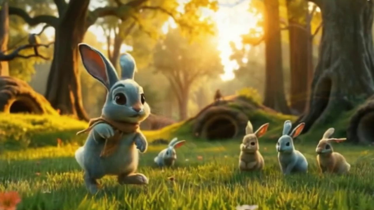 The Brave Rabbit and the Hunter's Encounter - video Dailymotion