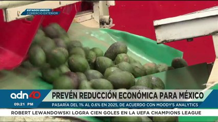 Prevén reducción económica para México en 2025 debido a las políticas de Trump