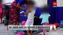 DIF destinará más de 40 mdp para atender niñez migrante en 5 estados del país