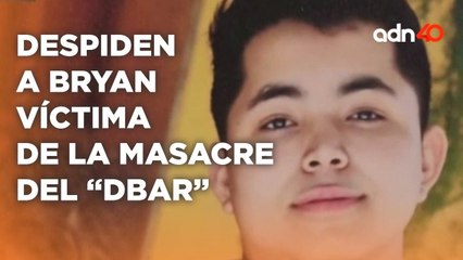 Dan último adiós a Bryan, víctima de la masacre del  "Dbar" en Tabasco