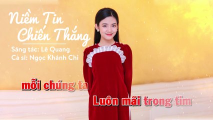 KARAOKE | Niềm Tin Chiến Thắng | Ngọc Khánh Chi | Minh Ngọc Studio