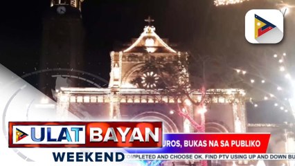 Maliwanag Park sa Intramuros, binuksan sa publiko
