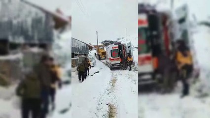 Ekiplerden hayat kurtaran mücadele