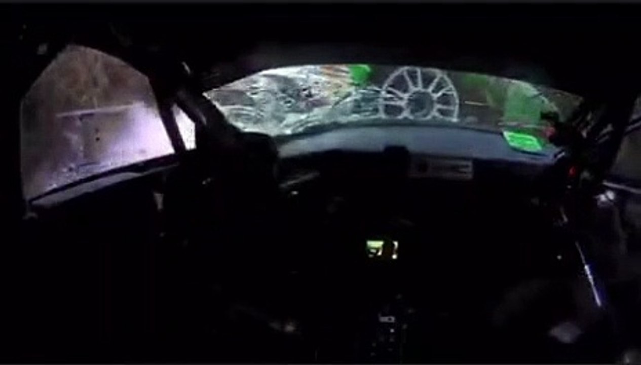 WRC Japan 2024 SS18 Kovalainen Big Crash From Tanak Onboard