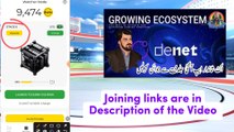 DeNet | Growning Ecosystem | New Update | Watcher Node| #onlineearningapp2024 #freeonlineearningapp