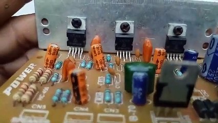 Tda2030 ic board full wiring