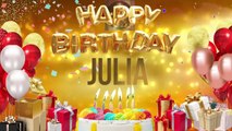 JULIA - Happy Birthday Julia