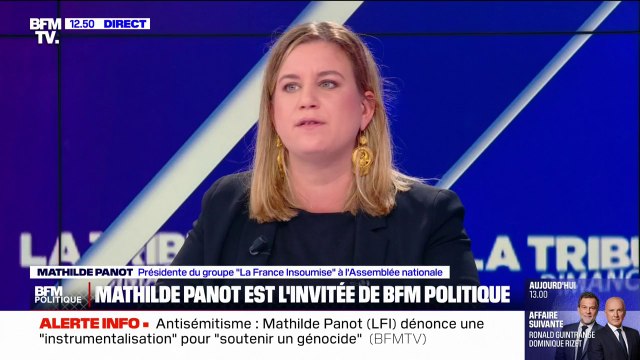 Mathilde Panot (LFI): Nous présenterons un texte qui propose d'ajouter le consentement dans la définition pénale du viol