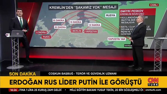 SON DAKİKA HABERİ: Cumhurbaşkanı Erdoğan, Vladimir Putin ile telefonda görüştü