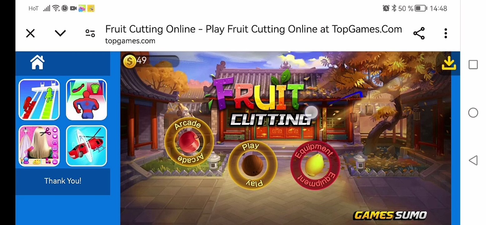 Bubico Played Fruit cutting